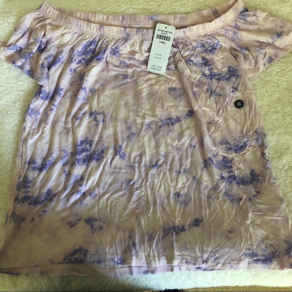 Hollister Off the Shoulder Top Xs